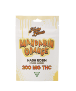  MANDARIN ORANGE HASH ROSIN GUMMIES 